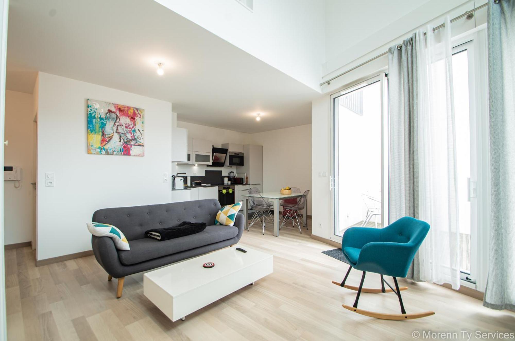 Triplex Terrasse Proche Metro - Ty Ar Mabilay Rennes Exterior foto