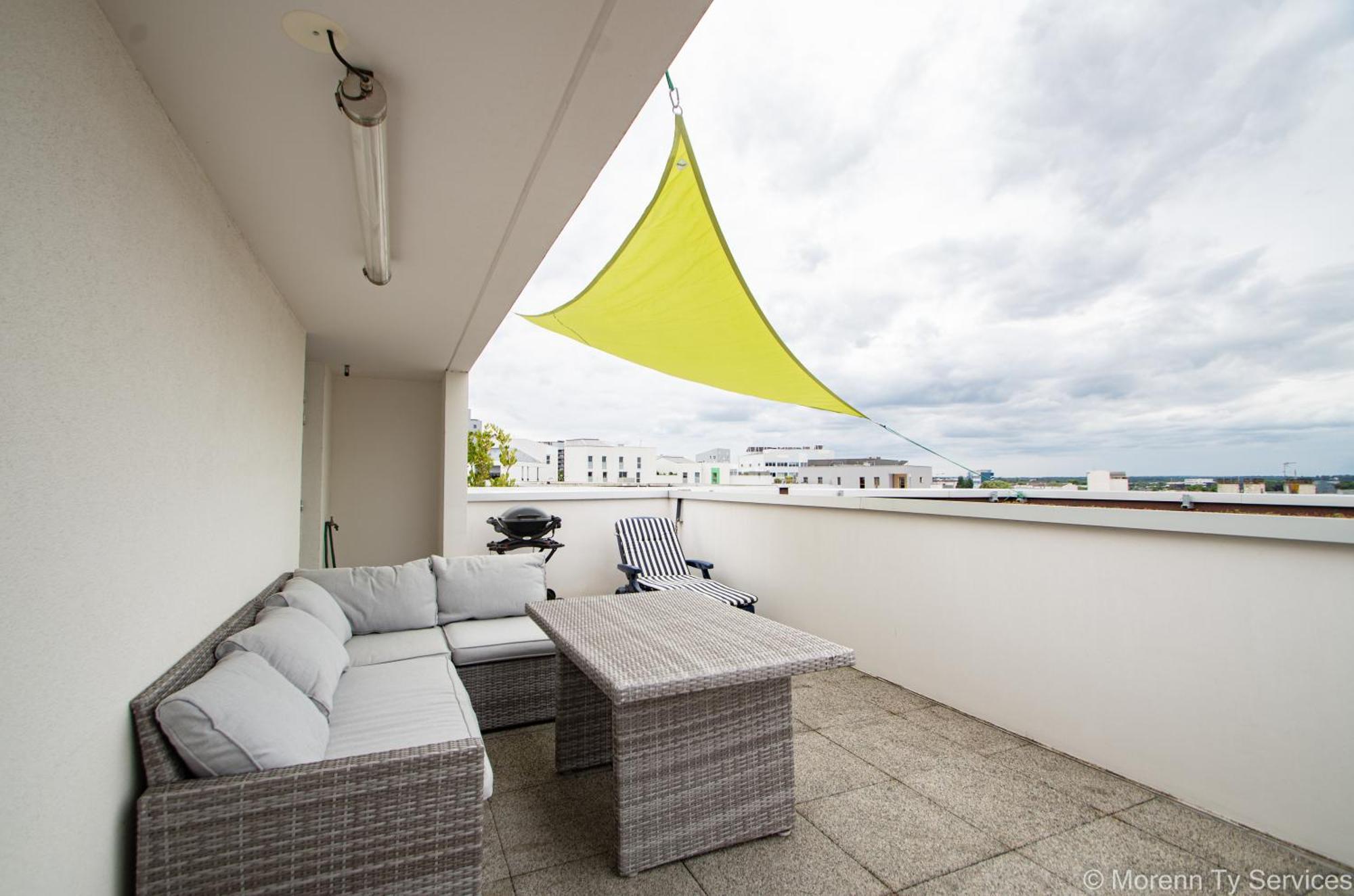 Triplex Terrasse Proche Metro - Ty Ar Mabilay Rennes Exterior foto