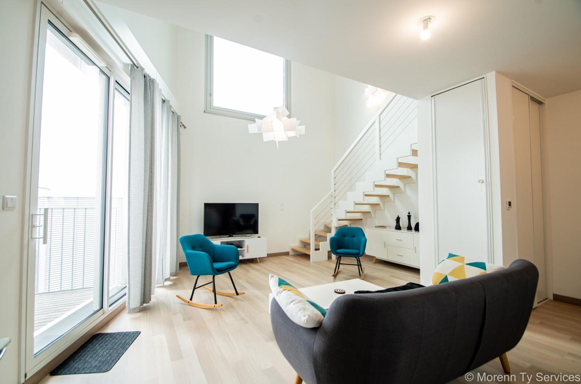 Triplex Terrasse Proche Metro - Ty Ar Mabilay Rennes Exterior foto