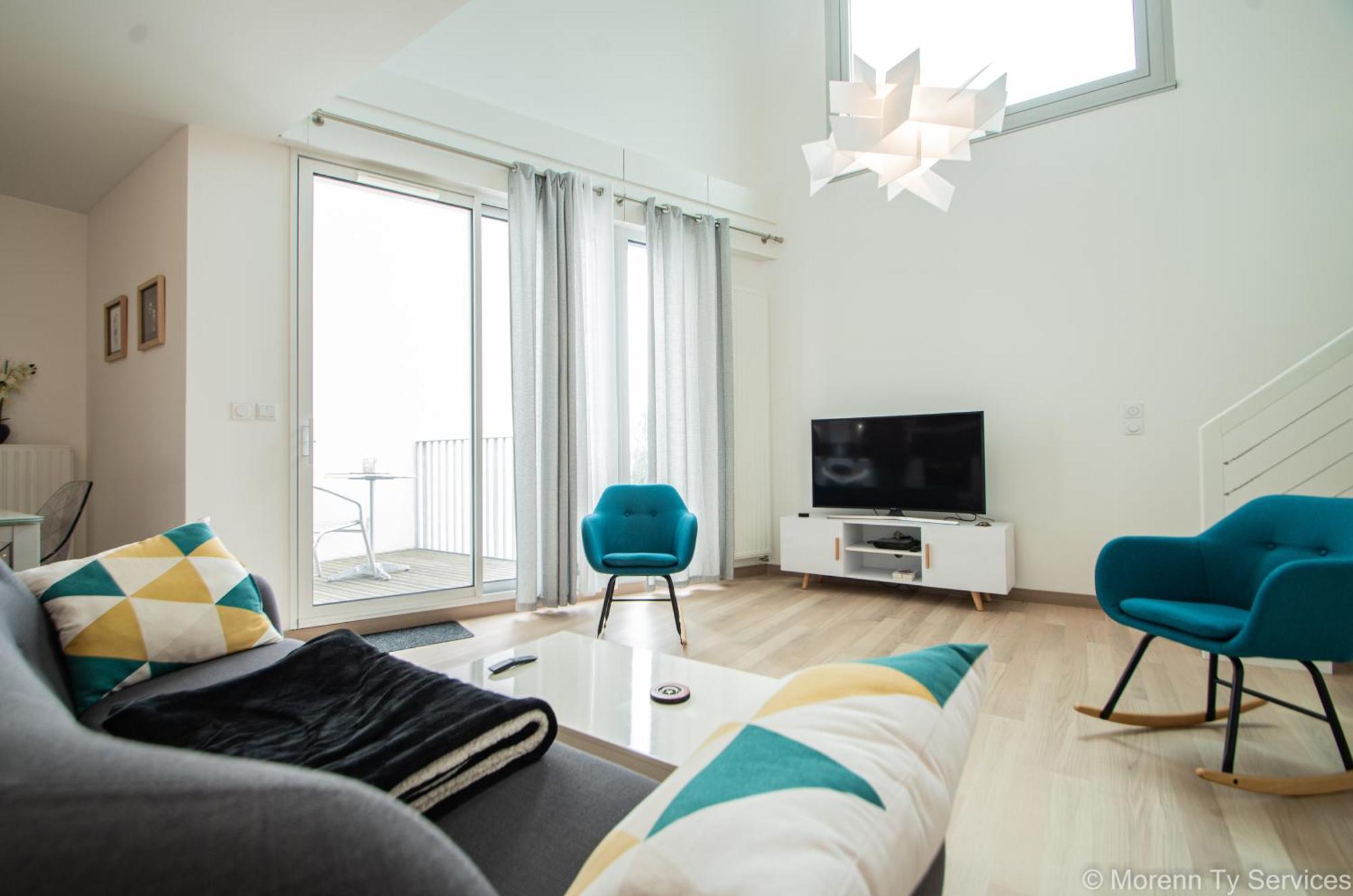 Triplex Terrasse Proche Metro - Ty Ar Mabilay Rennes Exterior foto